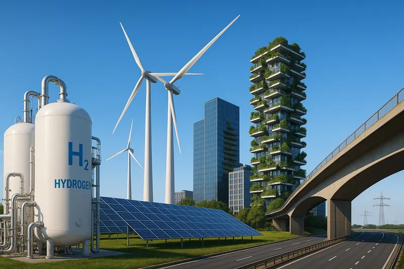 Wasserstoff, Wind- und Solarenergie — Headhunter Ingenieure